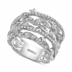 Brand new 😍 EFFY Collection EFFY® Diamond Openwork Statement Ring (3/8 Ct. T.w.) In 14k White Gold 😍