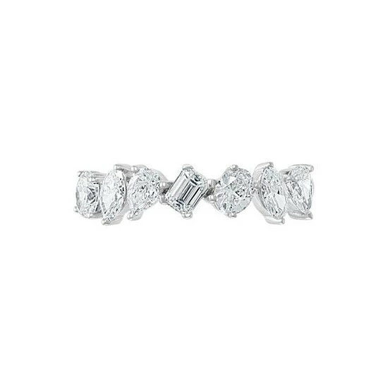 Cheapest 👏 EFFY Collection EFFY® Diamond Multi-Shape Ring (1-3/8 Ct. T.w.) In 14k White Gold 🌟 - Image 3