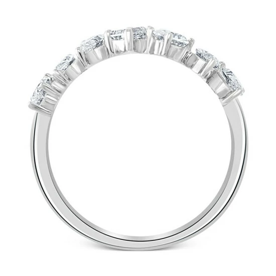 Cheapest 👏 EFFY Collection EFFY® Diamond Multi-Shape Ring (1-3/8 Ct. T.w.) In 14k White Gold 🌟 - Image 4
