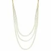 Top 10 🔔 EFFY Collection EFFY® Cultured Freshwater Pearl (7mm) 16-1/2 Layered Necklace In 14k Gold ❤️