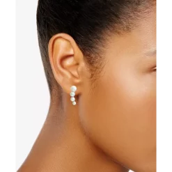 Buy 🛒 EFFY Collection EFFY® 3-Pc. Set Cultured Freshwater Pearl (6-1/2 Mm) Collar Necklace, Bracelet, & Stud Earrings. Sterling Silver 😉