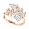 Discount 🥰 EFFY Collection EFFY® Diamond Floral Ring (1 Ct. T.w.) In 14k Rose Gold 🧨