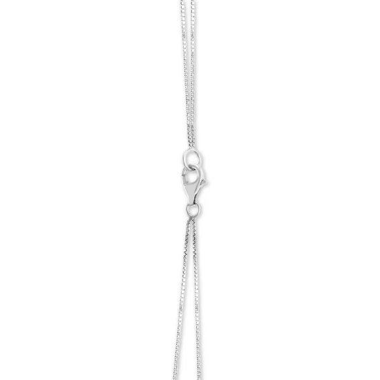 Buy 🎁 EFFY Collection EFFY® White Cultured Freshwater Pearl (8-1/2 & 4-1/2mm) & Pink Cultured Freshwater Pearl (5-1/2mm) 18 & 20 Double Strand Necklace In Sterling Silver 🛒 - Image 4