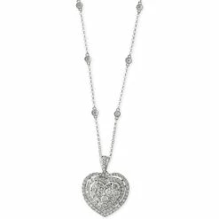 Deals 😀 EFFY Collection Bouquet By EFFY® Diamond Heart Pendant Necklace (1-1/8 Ct. T.w.) In 14k White Gold Or 14k Rose Gold ⭐