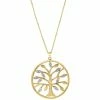 Best Pirce ✨ EFFY Collection EFFY® Diamond Tree 18 Pendant Necklace (1/2 Ct. T.w.) In 14k Gold Yellow Gold 🔔