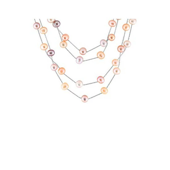 Hot Sale 🔥 EFFY Collection EFFY® Multicolor Cultured Freshwater Pearl (7 Mm) 36 Statement Necklace In Sterling Silver 🎉 - Image 3