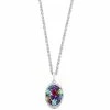 Buy 🌟 EFFY Collection EFFY® Multi-Stone (4-1/5 Ct. T.w.) And Diamond (1/4 Ct. T.w.) 18 Pendant Necklace In Sterling Silver Multi Gemstones 🔔