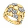 Budget 👏 EFFY Collection EFFY® Diamond Nugget Ring (3/8 Ct. T.w.) In 14k Gold Yellow Gold 😉