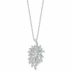 Buy 🛒 EFFY Collection EFFY® Diamond Cluster 18 Pendant Necklace (7/8 Ct. T.w.) In 14k White Gold 👏