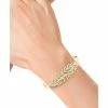 Best Pirce 🥰 EFFY Collection EFFY® Diamond Leaf Bangle Bracelet (7/8 Ct. T.w.) In 14k Gold Yellow Gold 💯