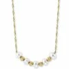 Best deal 🧨 EFFY Collection EFFY® Cultured Freshwater Pearl (3-1/2mm) & Bead 18 Statement Necklace In 14k Gold Yellow Gol 💯