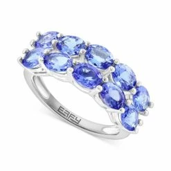 Top 10 😉 EFFY Collection EFFY® Tanzanite Cluster Ring (2-5/8 Ct. T.w.) In Sterling Silver 🛒