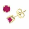Brand new ❤️ EFFY Collection EFFY® Sapphire Stud Earrings (1-1/8 Ct. T.w. In 14k Gold (Also In Emerald & Ruby) Emerald/gold 🛒