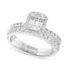 Buy 😍 EFFY Collection EFFY® Diamond Cluster Bridal Set (1 Ct. T.w.) In 14k White Gold 😀