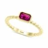 Buy 🔔 EFFY Collection EFFY® Ruby (5/8 Ct. T.w.) Ring In 14k Yellow Gold (Also Available In Emerald) ⌛
