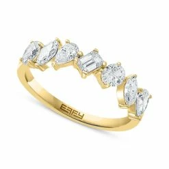 Best Sale 😍 EFFY Collection EFFY® Diamond Multi-Cut Band (7/8 Ct. T.w.) In 14k Gold 🔔