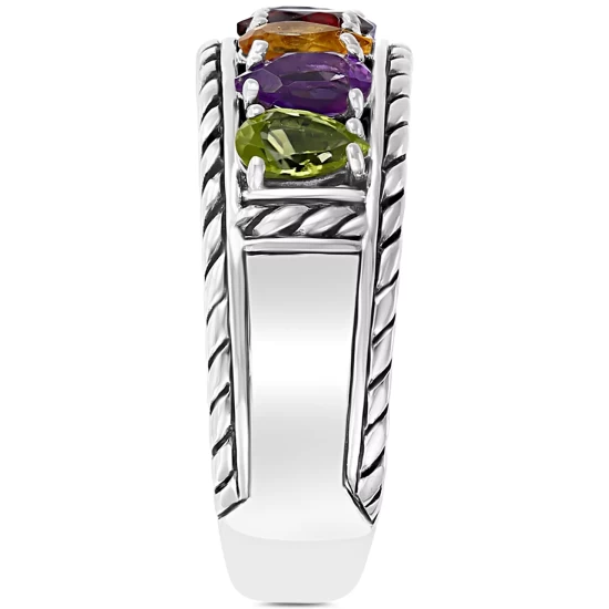 New 🌟 EFFY Collection EFFY® Sapphire (3/4 Ct. T.w) & Diamond (1/4 Ct. T.w) 18 Pendant Necklace In 14K White Gold (Also Available In Emerald And Ruby) Ruby/white Gold 😉 - Image 2