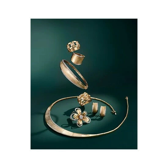 Best Pirce 🔔 EFFY Collection EFFY® Diamond Border 16 Collar Necklace (9/10 Ct. T.w.) In 14k Gold Yellow Gold 👏 - Image 2