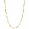 Top 10 🧨 EFFY Collection EFFY® Men's Link 22 Chain Necklace In 14k Gold-Plated Sterling Silver Gold Over Silver 🎉