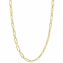 Top 10 🧨 EFFY Collection EFFY® Men's Link 22 Chain Necklace In 14k Gold-Plated Sterling Silver Gold Over Silver 🎉