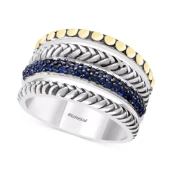 Best reviews of 🎉 EFFY Collection EFFY® Diamond In & Out Small Hoop Earrings (3/8 Ct. T.w.) In Sterling Silver, 1 🤩