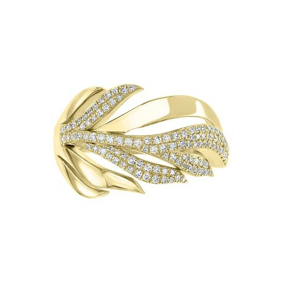 Cheapest ✨ EFFY Collection EFFY® Diamond Statement Ring (1-1/3 Ct. T.w.) In 14k Gold Yellow Gold 👍 - Image 3