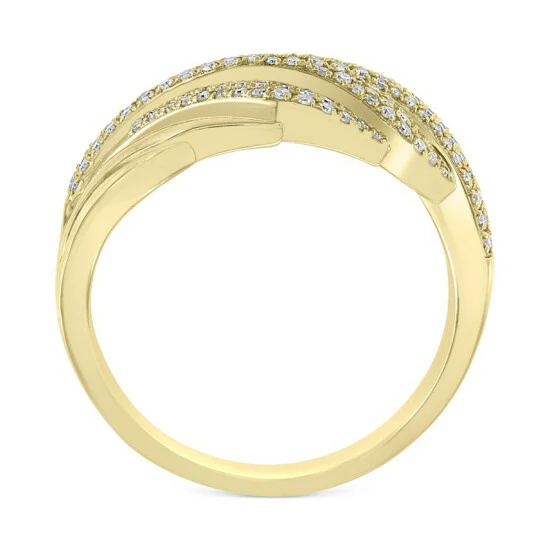 Cheapest ✨ EFFY Collection EFFY® Diamond Statement Ring (1-1/3 Ct. T.w.) In 14k Gold Yellow Gold 👍 - Image 5