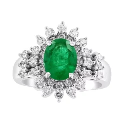 New ⭐ EFFY Collection EFFY® London Blue Topaz (4-1/10 Ct. T.w.) & Diamond (1/6 Ct. T.w.) Oval Stud Earrings In 14k White Gold ⭐