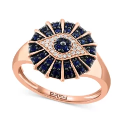 Best Sale 🔥 EFFY Collection Balissima By EFFY® Onyx (10 X 10mm) And Diamond Accent In Sterling Silver ⌛