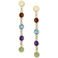 Best reviews of 👏 EFFY Collection EFFY® Ruby (3/4 Ct. T.w.) & Diamond Accent Stacking Ring In Sterling Silver Yellow Gol 🤩