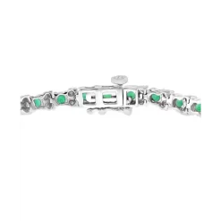 Deals ⭐ EFFY Collection EFFY® Multi-Gemstone (2-3/8 Ct. T.w.) & Diamond Accent Bolo Bracelet In 14K Gold-Plated Sterling Silver Gold Over Silver ✨