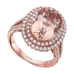 Promo 😉 EFFY Collection EFFY® Diamond Butterfly Pendant Necklace (1/2 Ct. T.w.) In 14k Rose Gold ⭐