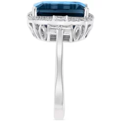 Wholesale 🌟 EFFY Collection EFFY® Diamond Bypass Ring (1/8 Ct. T.w.) In Sterling Silver And 18k Gold Sterling Silver & Yellow Gold 🎉