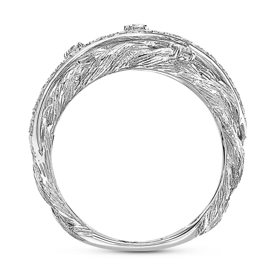 Buy 🔔 EFFY Collection EFFY® Multi-Gemstone Multirow Statement Ring (2-5/8 Ct. T.w.) In Sterling Silver ✨ - Image 4