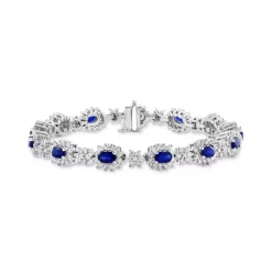 Best Pirce ⌛ EFFY Collection EFFY® Multi-Stone (3 Ct. T.w.) Double Row Huggie Earrings In Sterling Silver, 0.8 Multi Gemstones ✨