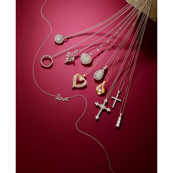 Outlet 🤩 EFFY Collection Classique By EFFY® Diamond Waterfall Pendant Necklace In 14k Gold Or White Gold (3/4 Ct. T.w.) 🌟 - Image 4