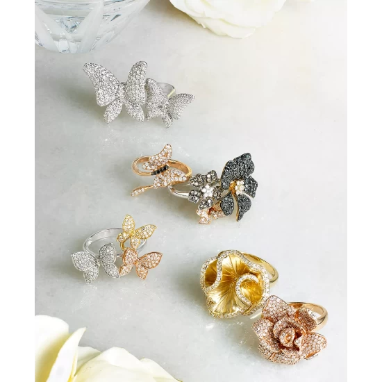 Discount ๐ EFFY Collection Ruby (7/8 Ct. T.w.) & Diamond (1/8 Ct. T.w.) Ring In 14k White Gold Emerald ๐ - Image 3