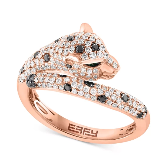 Coupon ⌛ EFFY Collection EFFY® Sapphire (2-5/8 Ct. T.w.) & Diamond (1/3 Ct. T.w.) Ring In 14k Gold 🥰