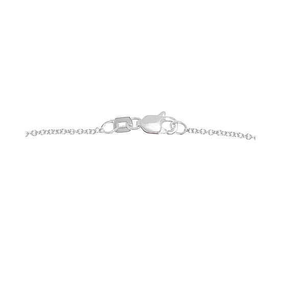 New 🥰 EFFY Collection EFFY® Men's Black Sapphire Sword Pendant Necklace (3/4 Ct. T.w.) In Sterling Silver 💯