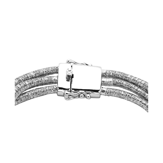 Best deal 👏 EFFY Collection EFFY® Blue & White Sapphire Ring (3-1/2 Ct. T.w.) & Diamond (1/20 Ct. T.w.) In 14k White Gold 🥰 - Image 2