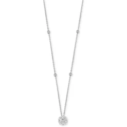 Hot Sale 🔥 EFFY Collection EFFY® Turquoise & Diamond (1/4 Ct. T.w.) Statement Ring In 14k White Gold 😍