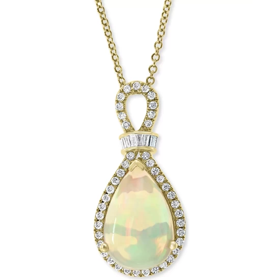 Outlet 😍 EFFY Collection EFFY® Men's Wing 22 Pendant Necklace In Sterling Silver 🥰