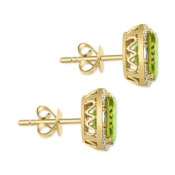 Brand new 🥰 EFFY Collection EFFY® Men's Lapis Lazuli Stud Earrings In Sterling Silver (Also In Malachite) 🌟