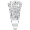 Flash Sale 🤩 EFFY Collection EFFY® Diamond Multirow Bezel Statement Ring (1 Ct. T.w.) In 14k White Gold ✨