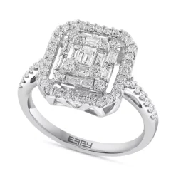 Best reviews of 🎁 EFFY Collection EFFY® Multi-Sapphire (2-1/6 Ct. T.w.) & Diamond (1/6 Ct. T.w.) Flower 16 Pendant Necklace In 14k Gold 🎁