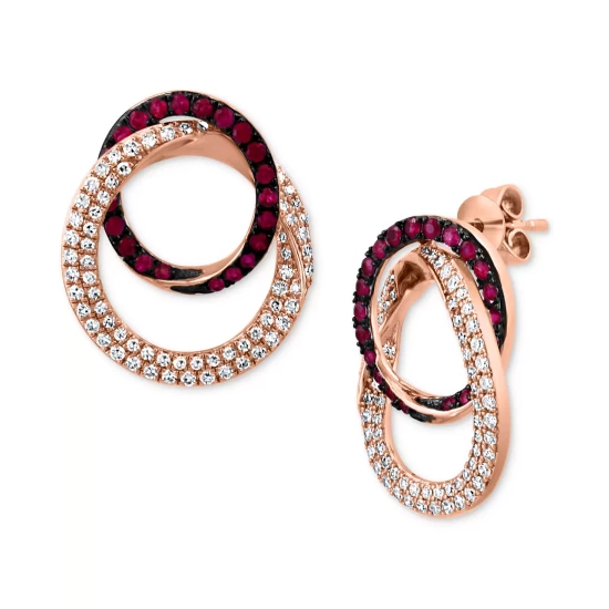 Flash Sale ✨ EFFY Collection EFFY® Diamond Dragon Statement Ring (1-1/3 Ct. T.w.) In 14k Rose Gold 👏 - Image 4