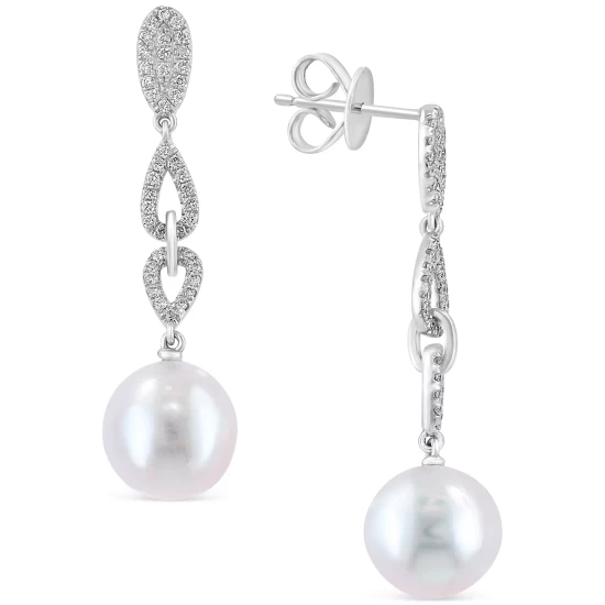 Wholesale 🌟 EFFY Collection EFFY® Sapphire (5/8 Ct. T.w.) & Diamond (1/8 Ct. T.w.) Statement Ring In 14k White Gold 🥰 - Image 2