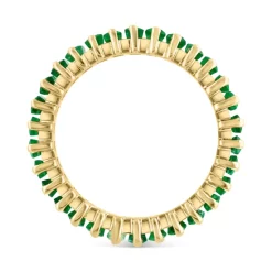 Outlet ✨ EFFY Collection EFFY® Emerald (3/8 Ct. T.w.) & Tsavorite (1/5 Ct. T.w.) Ring In 14K Gold 🧨